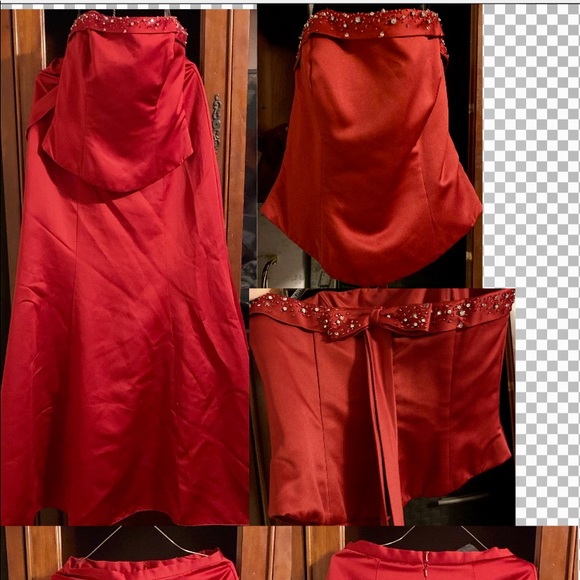 Red Formal Dress - Picture 7 of 7